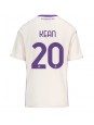 Fiorentina Moise Kean #20 Bortedrakt 2025-26 Korte ermer